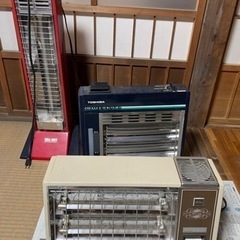 無料！　暖房機器　ヒーター　3台