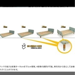 ホップル幼児ベットの画像