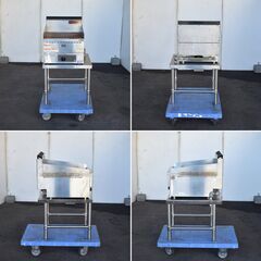 ≪yt1574ジ≫ tanico/タニコー 卓上ガスグリドル TGG-45N 都市ガス用 2017年製造 架台付属 動作未確認 現状品 鉄板焼き/中古厨房機器/宮城県仙台市 60815-10の画像