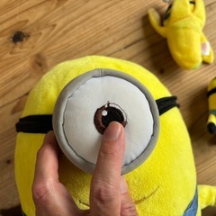 《ユニバ限定》ミニオンぬいぐるみ　おまけ付きの画像