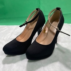 バンド付きキラキラピンヒール👠