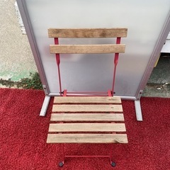 No.r19 ガーデンチェア　IKEAの画像