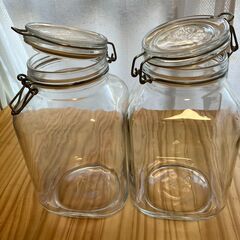 ガラス ジャー 3L 果実酒 梅酒【まとめ売りも可】の画像