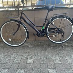 リサイクルショップどりーむ荒田店 No1417 自転車　シティサイクル　２６インチ　ギア切り替え付き　
