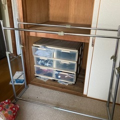 押入れ　ハンガー　ラックの画像