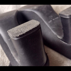 GUニットブーツ XLサイズ(24.5cm相当)ヒール6cmの画像