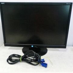 ④NEC　液晶モニター　LCD-AS221WM　動作良好　22型...