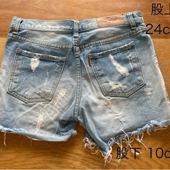 2枚♪ Laguna & INGNI ♪ XS デニムショートパンツの画像