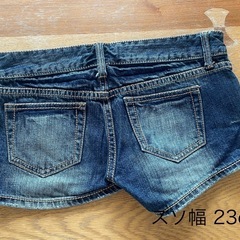 2枚♪ Laguna & INGNI ♪ XS デニムショートパンツの画像