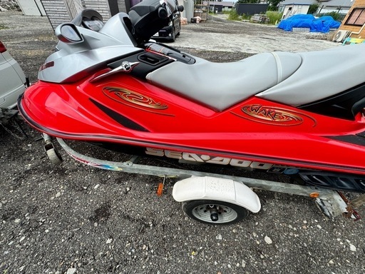 ドタキャンの為シードゥーウェイク155 トレーラー付き