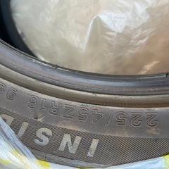 18インチ　中古タイヤ　4本セット
の画像
