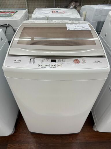 ★店長特別値引き★ AQUA 洗濯機 7.0kg 18年製 動作確認／クリーニング済み TJ8112