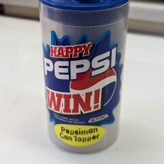 ☆HAPPY　PEPSI　WIN!　ペプシマン　缶トッパー　未使用品　の画像