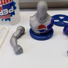 ☆HAPPY　PEPSI　WIN!　ペプシマン　缶トッパー　未使用品　の画像