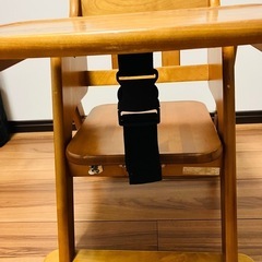 澤田木工所　ローチェア　子供椅子　傷あり　子供用食卓椅子の画像