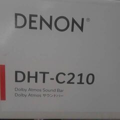 DENON デノン DHT-C210 サウンドバー サブウーハー内蔵　A3969の画像