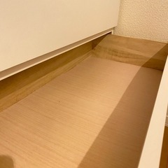 8月24日or25日引取り限定‼️ホワイトハイチェストの画像