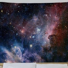 宇宙柄タペストリー① 100cm×150cm 新品未使用品