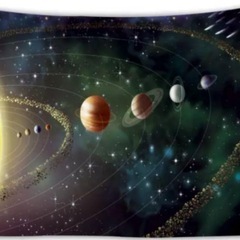 宇宙柄タペストリー③ 75cm×100cm 新品未使用品