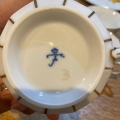 更に値下げ！フェルステンベルグ☆カップ＆ソーサーケーキ皿 5つずつの画像