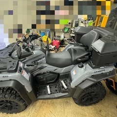 シーズンオフ値下！　CF MOTO cforce 850xc ウインチ・ナンバーウインカー・タンデムシート付　 四輪バギー　ほぼ新車　スノーモービル　ジェットの画像