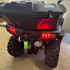 シーズンオフ値下！　CF MOTO cforce 850xc ウインチ・ナンバーウインカー・タンデムシート付　 四輪バギー　ほぼ新車　スノーモービル　ジェットの画像