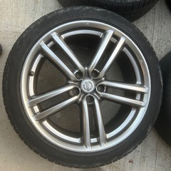 日産フーガ純正19インチアルミの画像