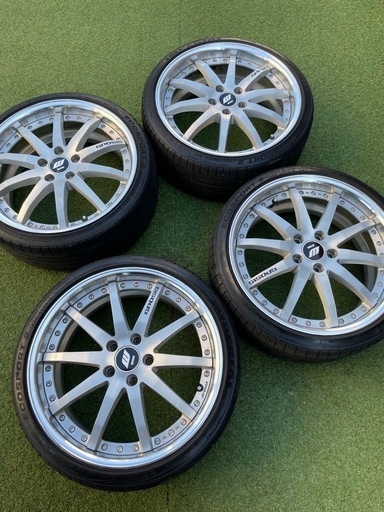 19インチ　WORK タイヤ　ホイール　アルミ