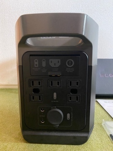 取引中です。値下げしました。 美品　エコフローEcoFlow DELTA miniポータブル電源 デルタミニ