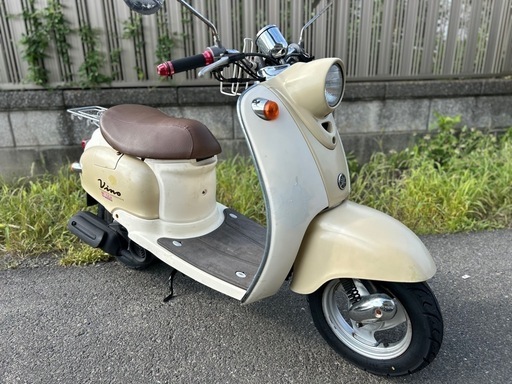 ⭐️ビーノ快速2スト.60km/h出ますよ⭐️前後タイヤ・シートなど新品交換⭐️キャブオーバーホールで快調⭐️50cc原付スクーター⭐️
