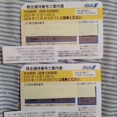 ANA(全日本空輸)  株主優待券2枚