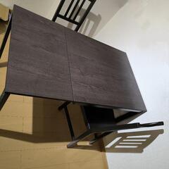 IKEA ダイニングテーブル チェアセットの画像