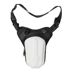 未使用　バイク　レッグバッグ　白