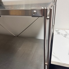 【2つあります】無印良品ステンレスラックの画像