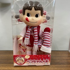 ペコちゃん人形 2006年 あったかニットのマフラー