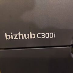 A3複合機 KONICA MINOLTA/コニカミノルタ bizhub C300i 中古　カウンタ約175000の画像