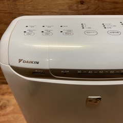 【中古】DAIKIN 空気清浄機　加湿機能付き　の画像