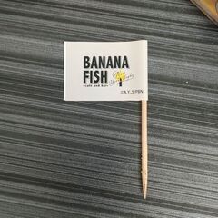 コラボカフェ BANANA FISH メニューに出てきた旗(フラッグ)