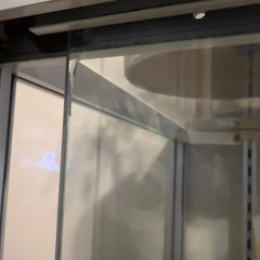 ガラスショーケース棚 シンプル レトロ 0円！差し上げます！の画像