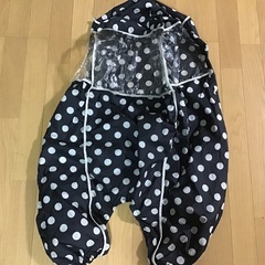 子供乗せ後部座席自転車カバー
