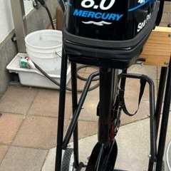 マーキュリー　8馬力　2ストローク　S脚の画像