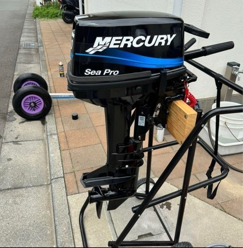 マーキュリー　8馬力　2ストローク　S脚