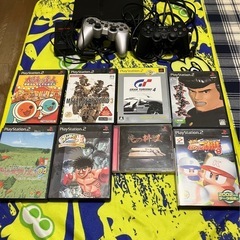 プレーステーション2 本体　ソフト付き