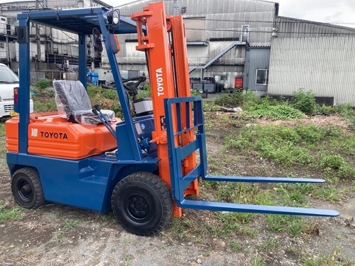 トヨタ フォークリフト ガソリン 1.8トン 5FG18 動作確認済み 静岡県 富士市発 下取り可能