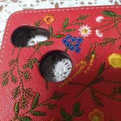 スマホケース（美品）手帳型の画像