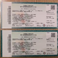 【受付終了】【急募】8/24(土)相模川花火入場券2枚セット
