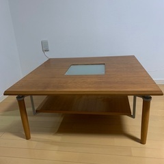 木製ローテーブル