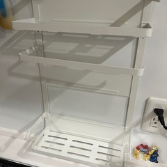 マグネット付きキッチン用収納