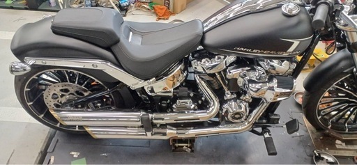 ハーレー　マフラー モーターステージ　90スラッシュ