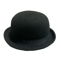 【新品未使用】Ray BEAMS❤ボーラーハット　リボン付　ブラックの画像
